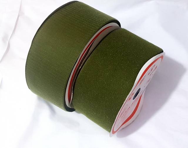 

PEREKAT VELCRO NILON TAPE TOYAMA LEBAR 10CM ( 4" ) HARGA PER SET ROLL isi 20 meter