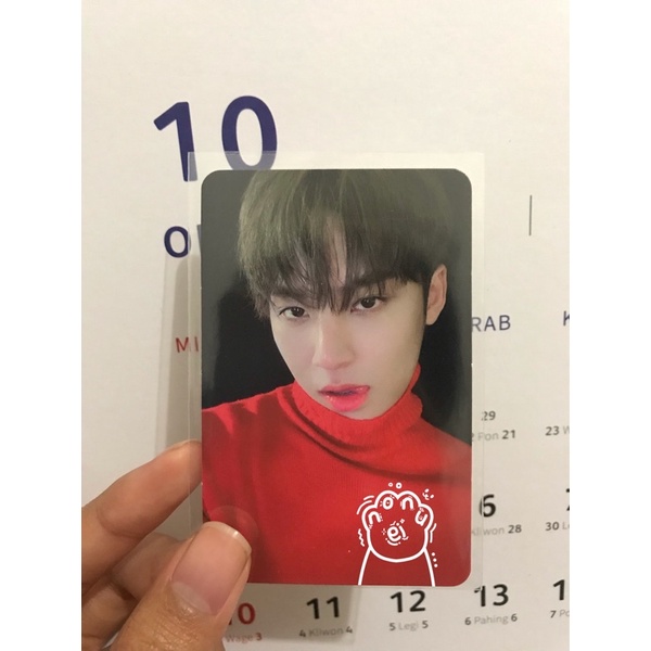 Photocard PC gomagz going magazine Mingyu white ver