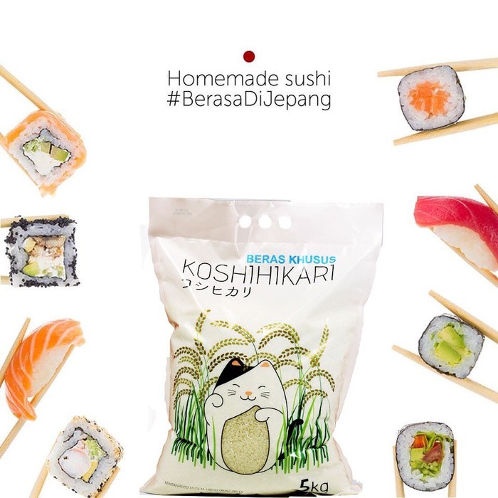 

Koshihikari Beras Jepang 5 kg