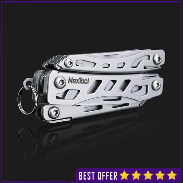 

Tang Gunting Lipat Multifungsi 10 in 1 Mini Knife Tool KT5022 NexTool