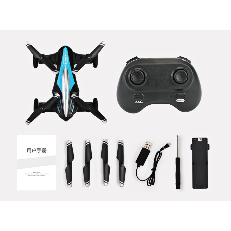 JJRC A157 2in1 Drone Flying Car 2.4g RC Quadcopter Mobil terbang