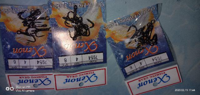 Treble Hook Xenon No.4,5,6