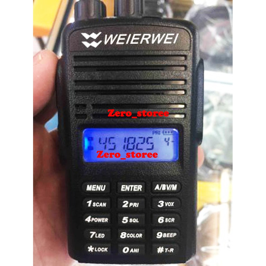 Weierwei VEV-2660 HT Dualband Ori Garansi VHF UHF Werwei WW VEV2660 Handy Talky Walkie talkie Handie