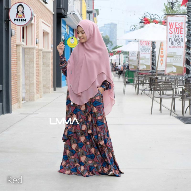 Dersik dress by UMMA syari gamis rayon