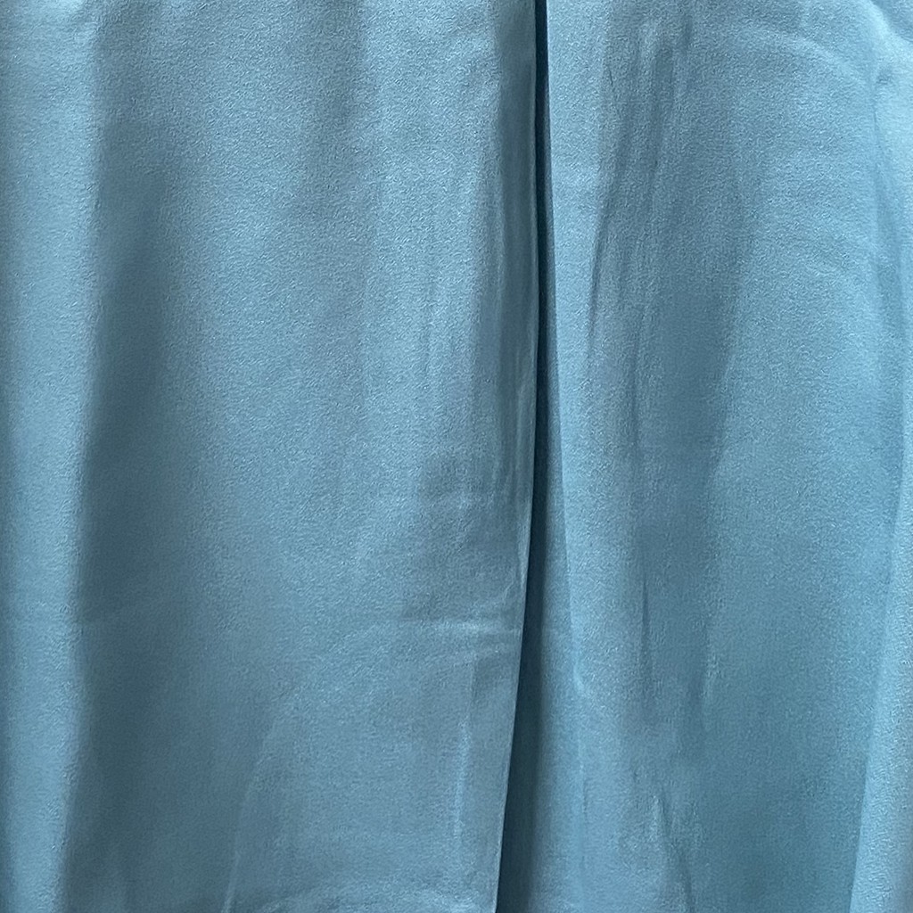 NYLA Blouse Kantor Korea 3/4 Sleeves Blus Jumbo Tunik Big Size A20-1958-light blue