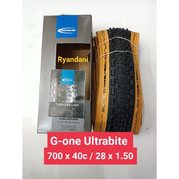 Ban luar schwalbe G-one g one ultra bite 700x40c Tanwall  TLE original ban gravel schwalbe swalbe 70