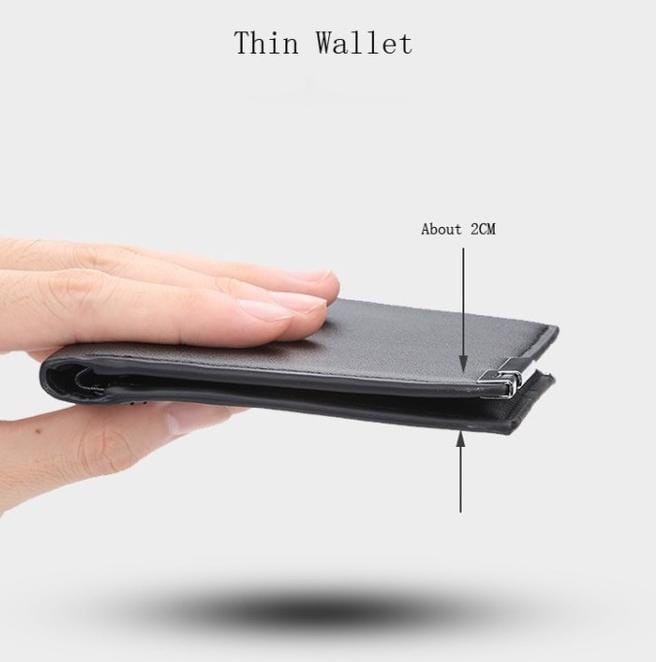 Dompet Pria Simple N88 Style PU Leather Men Wallet Import Real Pict AFM