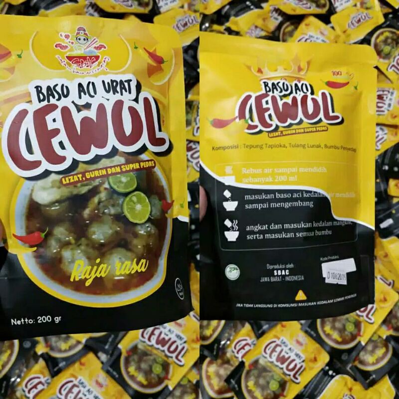 

BASO URAT TULANG MUDA ~ CEWUL KUNING