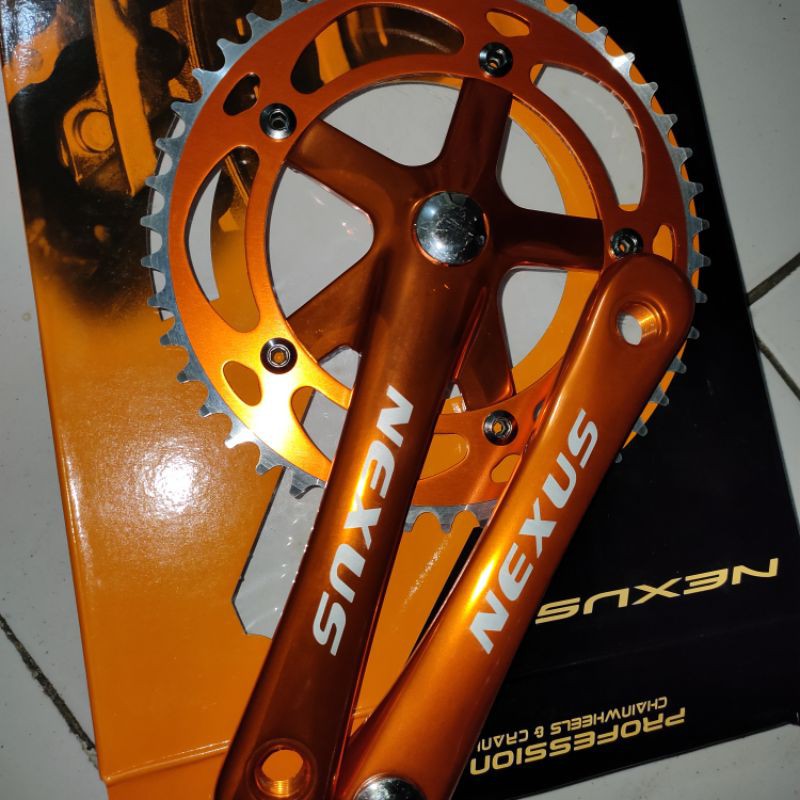 crankset nexus single speed 46T. BCD 130