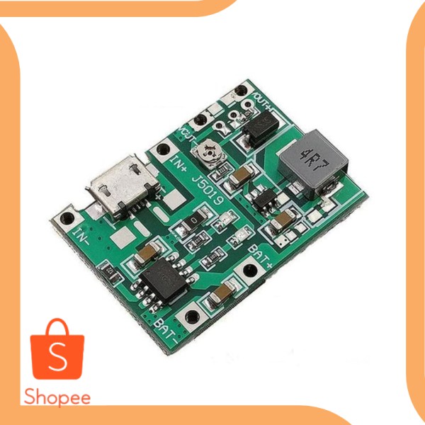 Modul charger TP4056 5V 1A plus modul stepup 5V 9V 12V 2A accessories