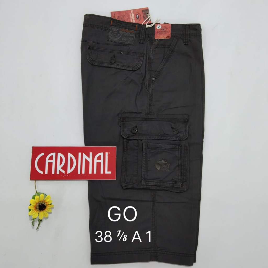 gof 38-KPL CARDINAL KEMPOL CASUAL Celana Pendek Cowok Celana Kempol Fashion Pria Brand Kekinian