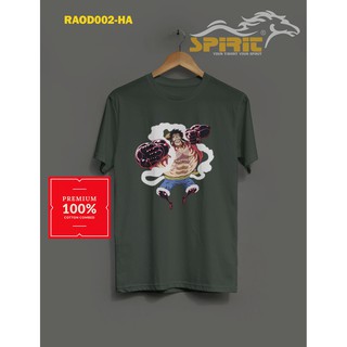  BAJU  KAOS  ANIME ONE PIECE luffy gear 4 DISTRO PRIA  BIG 