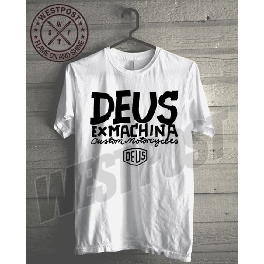Kaos Deus Ex Machina Size S M L Xl Xxl Shopee Indonesia