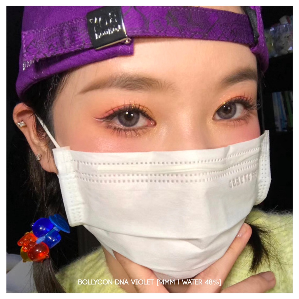 MIKHAYLOVESHOP Softlens Bollycon DNA Violet | EOS Princess