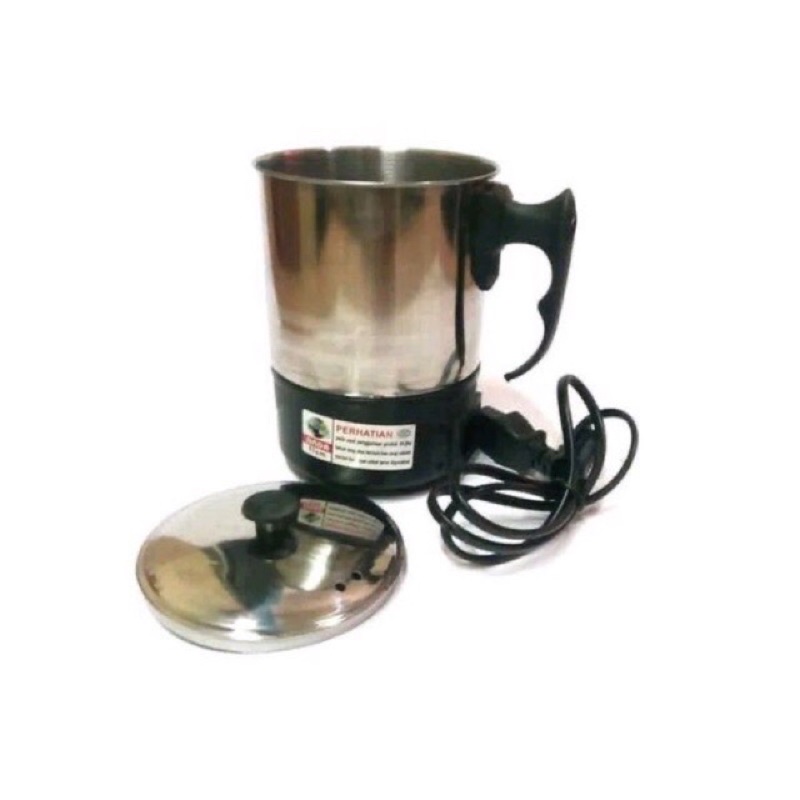 Termurah Mug Elektrik Q2 Pemanas Air Stainless Elektrik Heating Teko Listrik