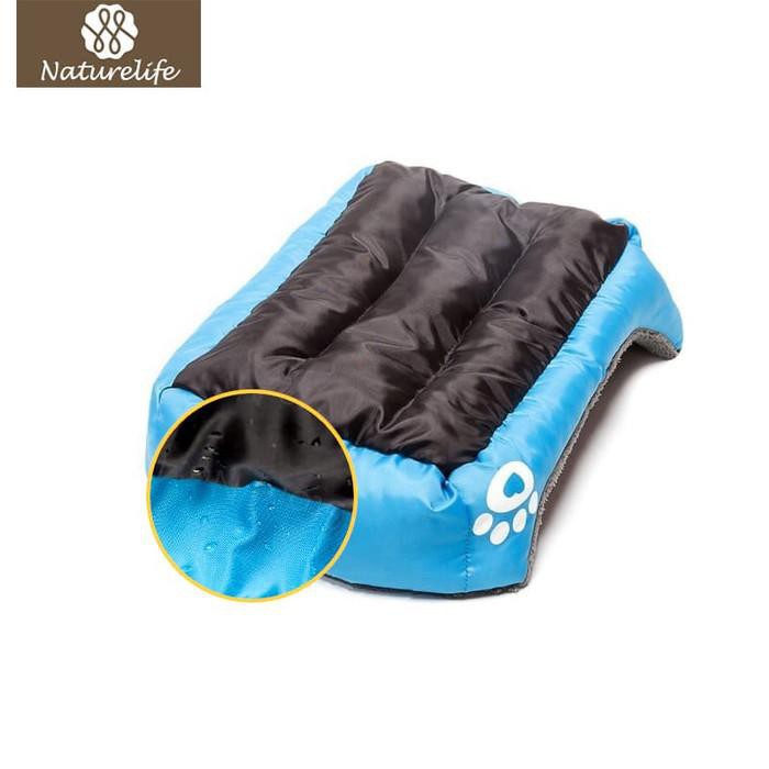 Grab Medan Tempat Tidur Ranjang Matras Anjing Kucing Empuk Hewan Pet Bed Size L XL XXL Kasur Empuk Spring Bed Hewan PeliharaanBlue