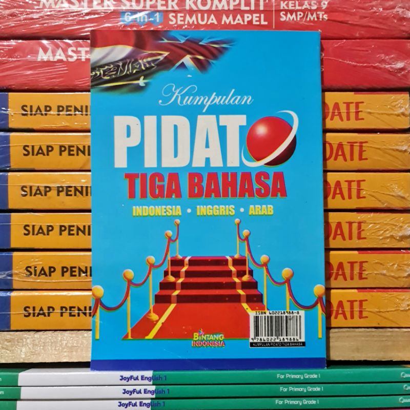 Best Seller Buku Kumpulan Pidato Tiga Bahasa Indonesia - Inggris - Arab