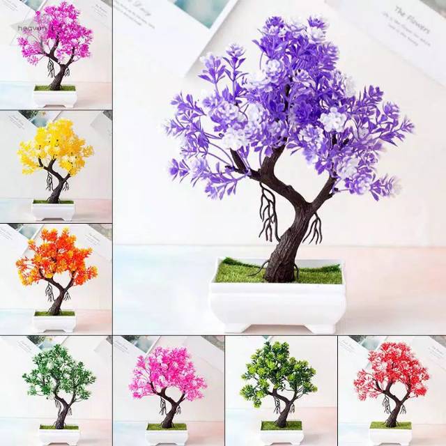 BUNGA BONSAY BUNGA PELASTIK