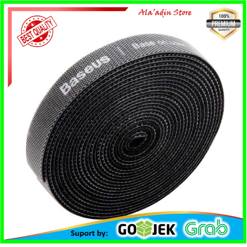 Baseus Cable Management Velcro Strap 3 Meter x 14 mm - ACMGT-F01/9