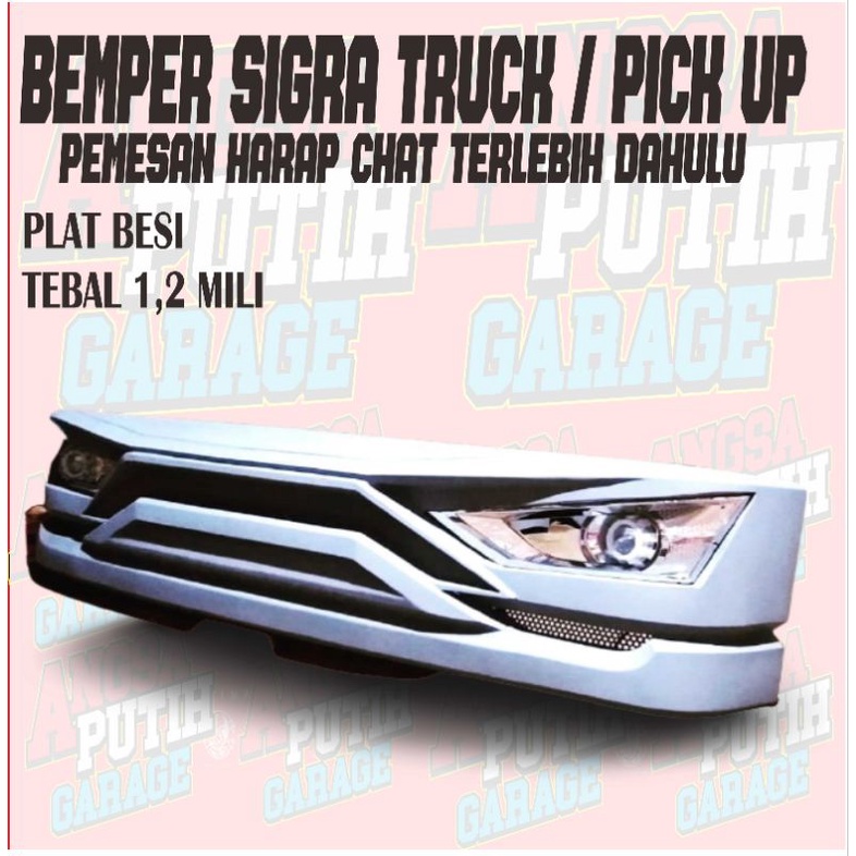 Bemper Sigra Truck Dan Pick Up /L300/Traga