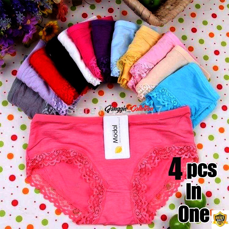 Promo Celana Dalam Wanita Import Renda / Celana Dalam Renda Untuk Wanita/ ada satuan/3pcs/4pcs
