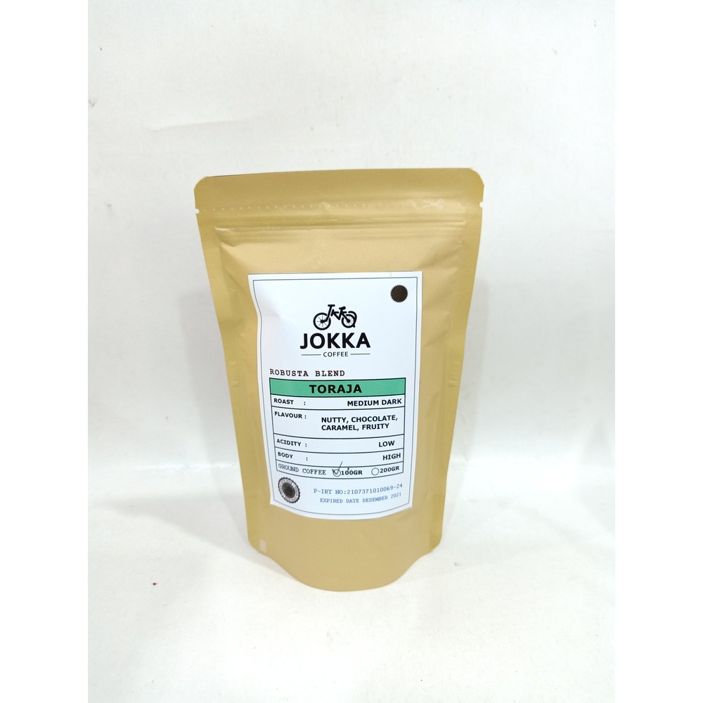 

Kopi Bubuk Jokka Toraja Robusta Blend 100gr