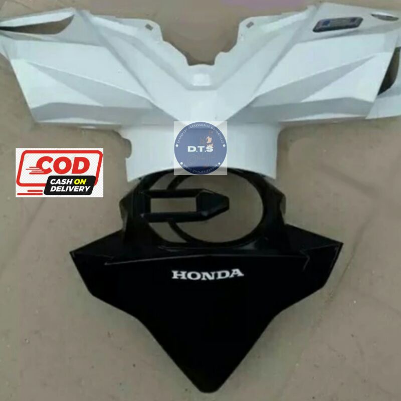 BATOK DEPAN BEAT FI NEW 2016 2019 PUTIH/ BATOK KEPALA BEAT FI BATOK + VISOR BATOK BEAT FI NEW