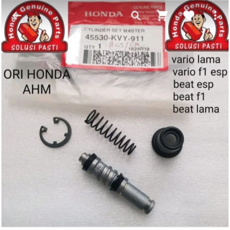 45530-KVY-911 master rem kit cylinder set master vario fi esp vario lama beat fi esp beat lama ori honda