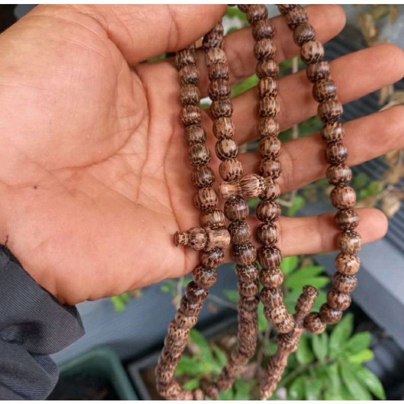 Tasbih Kayu Liwung Macan Asli  8mm Tasbih Kayu  Liwung Macan  Tasbih Kayu  Liwung Macan