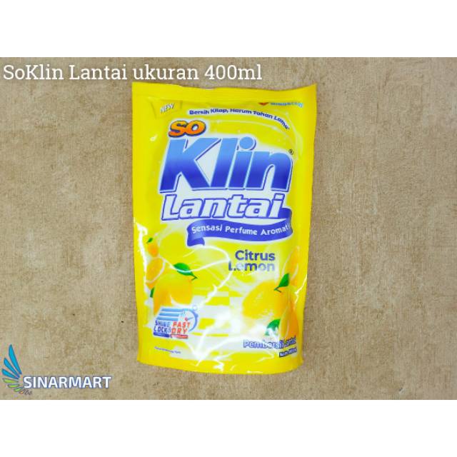 SOKLIN LANTAI 400ML