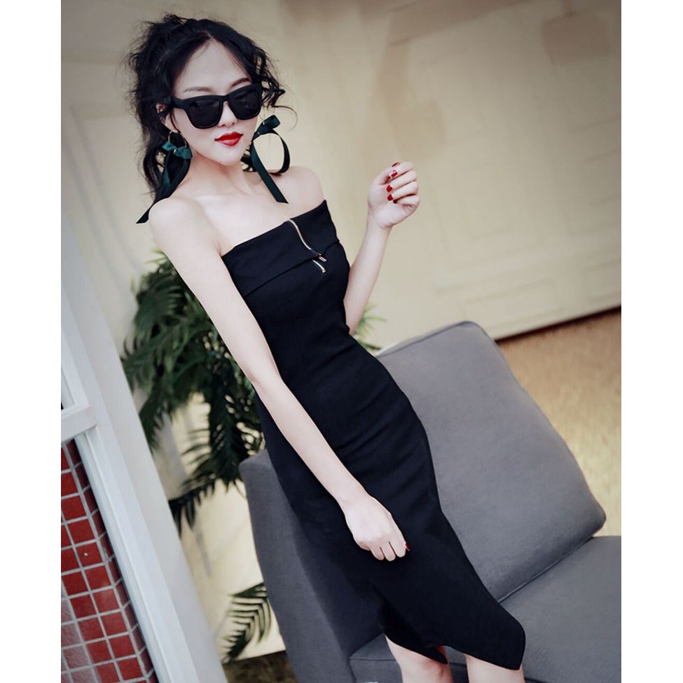 Bodycon Sabrina Mini Dress Import - 30244 Sexy Tube Dress