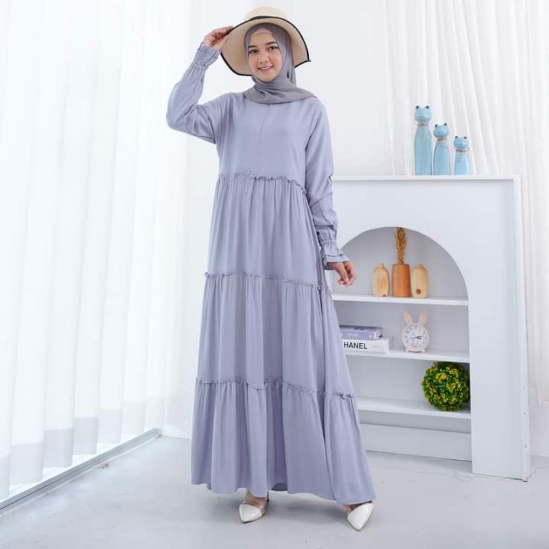 Gamis Murah Terbaru Gamis Rayon Twill Ori Gamis Rempel Susun Gamis Busui Gamis Murah Gamis Polos