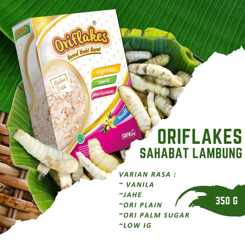 

Oriflakes Gluten Free lancarkan Metabolisme SEREAL INSTAN SUPER BUBUR Obat asam lambung Gerd Mag