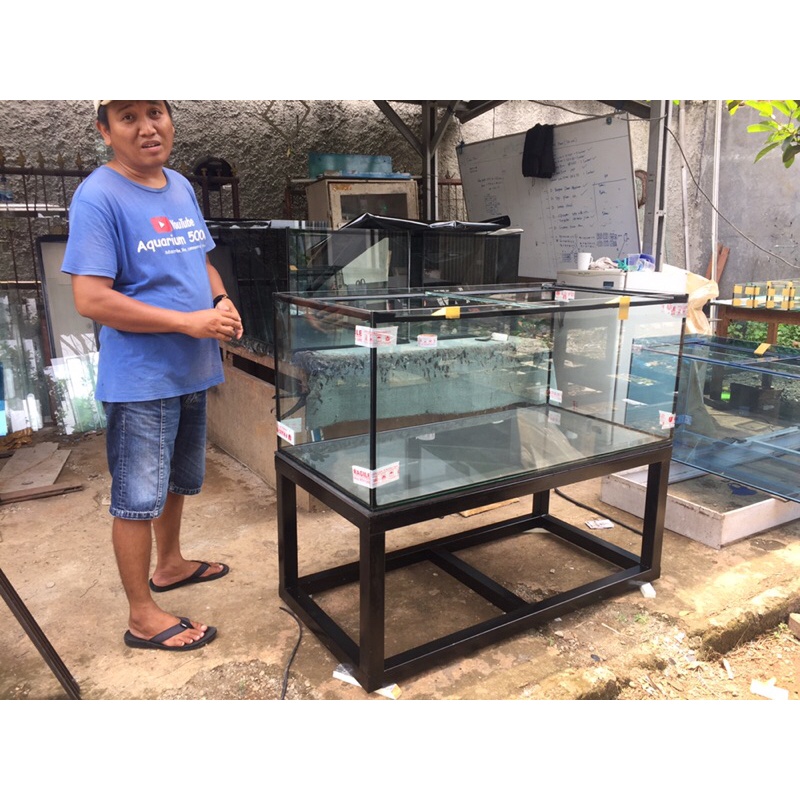 AQUARIUM 120x50x50 Kaca 8mm