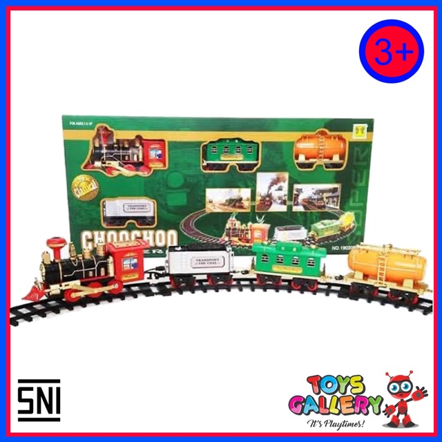 Mainan kereta api chocho train / Train set / mainan anak 19020B