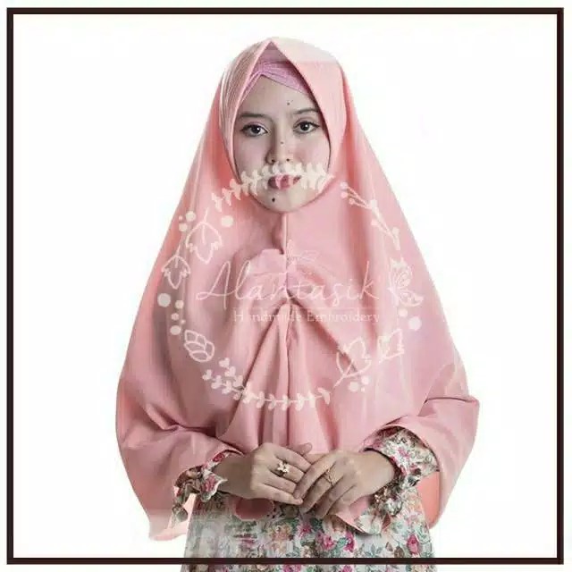 Alantasik - pet antem lipit / hijab daily / khimar instan R.25