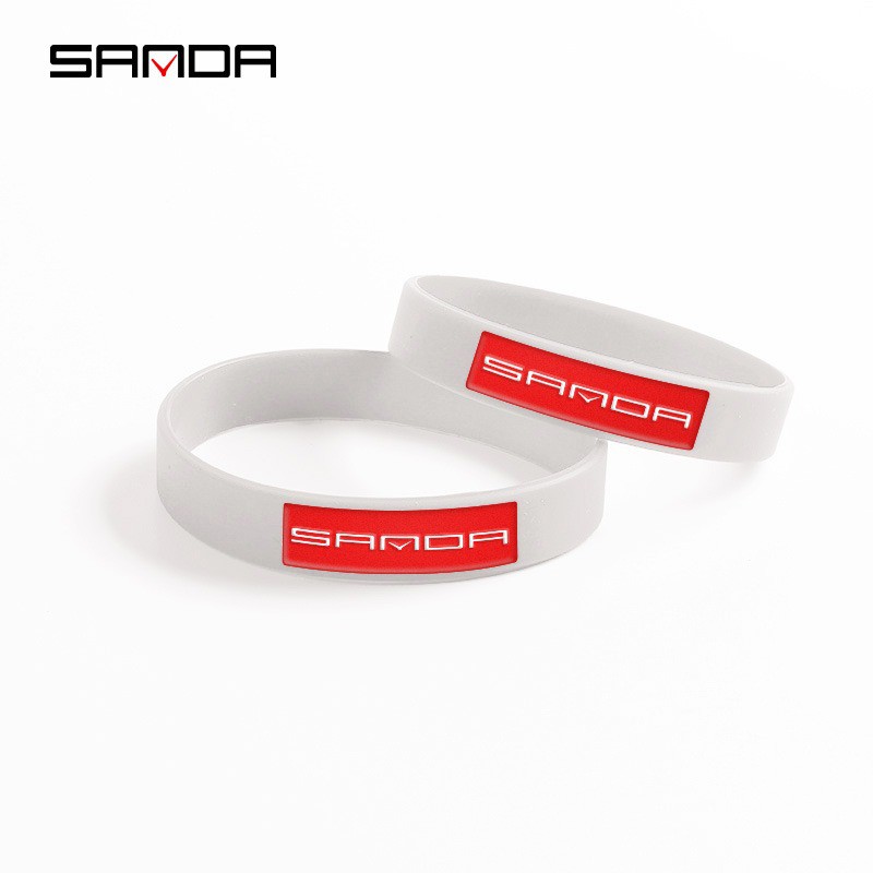 Gelang Tangan Sanda Pria Wanita Aksesoris Fashion Tali Silicone Anti Air WATCHKITE WKOS