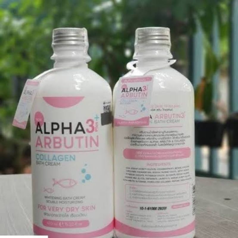 Bath Cream Alpha Arbutin Collagen | FULLSIZE