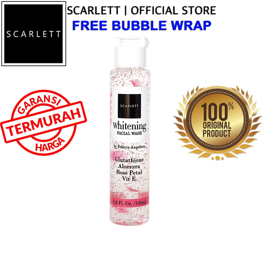 Scarlett Whitening Facial Wash