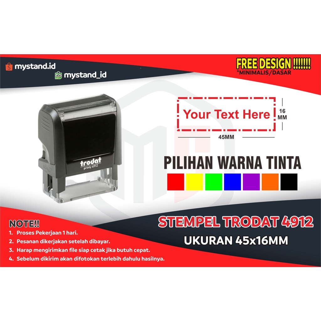 

STEMPEL CUSTOM TRODAT 4912, STEMPEL NAMA DOKTER, STEMPEL LUNAS, STEMPEL LOGO PERUSAHAAN