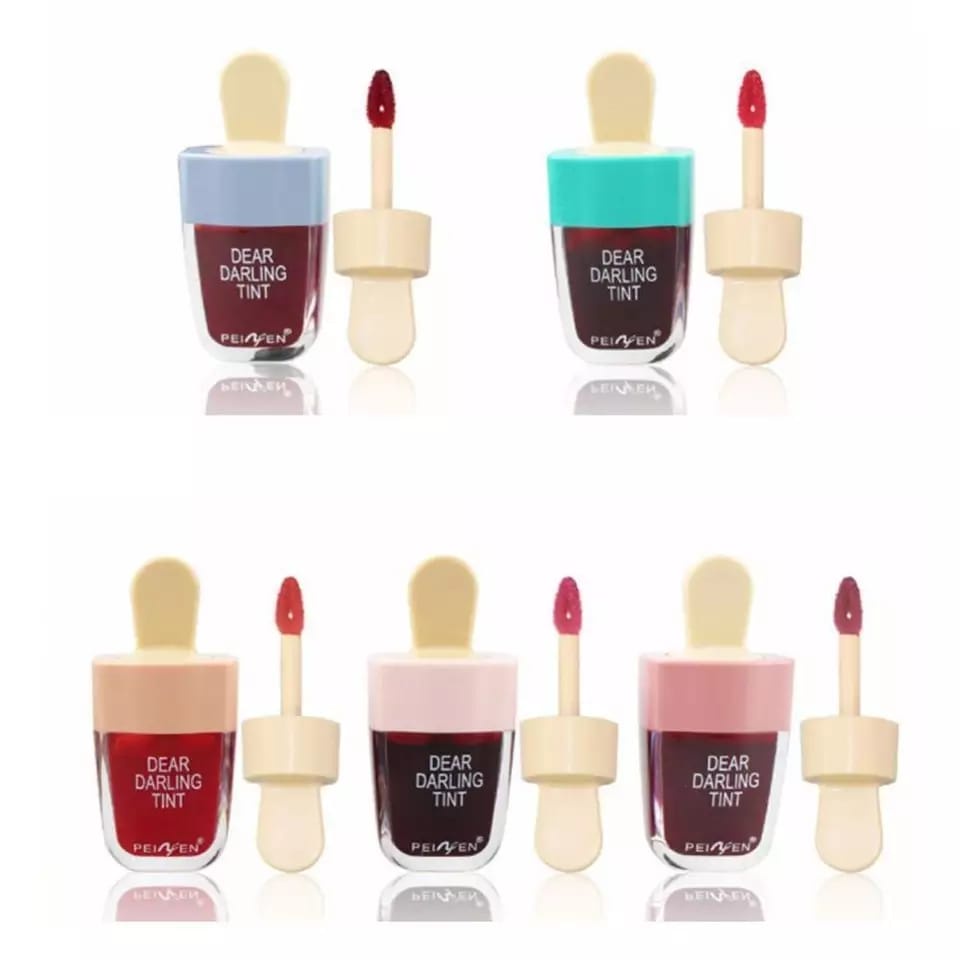 LIPTINT MATTE Dear Darling Tint - Dear Darling Water Gel Tint Ice Cream LIP TIN (1 Pcs)