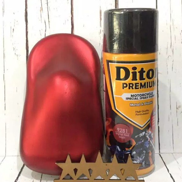 

Diton Premium Stylist Red Matte 9281 Honda Colors