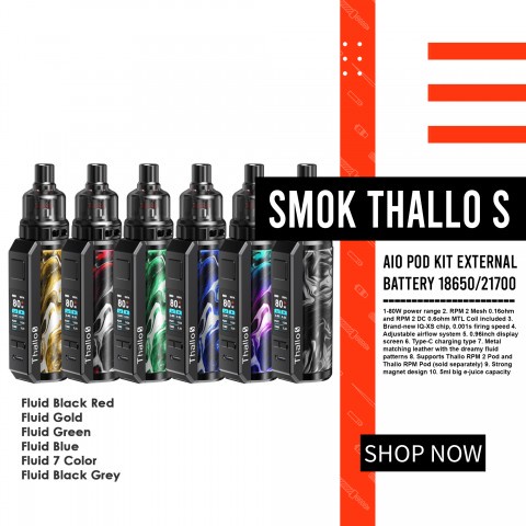 SMOK THALO S BY SMOK 80W ORIGINAL (EXTERNAL BATTERY)