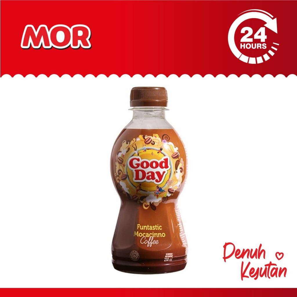 Promo Harga Good Day Coffee Drink Funtastic Mocacinno 250 ml - Shopee