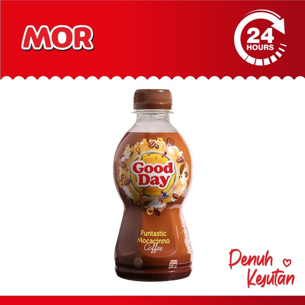 

GOOD DAY Funtastic Mocacinno Coffee Kopi Mocha 250 ml