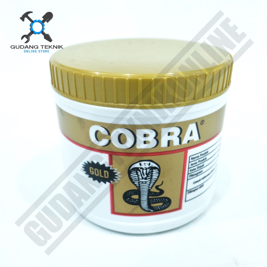 Grease Chassis Chasis COBRA GOLD 1Lb / Stempet Grease  Gemuk COBRA Pelumas 450gram