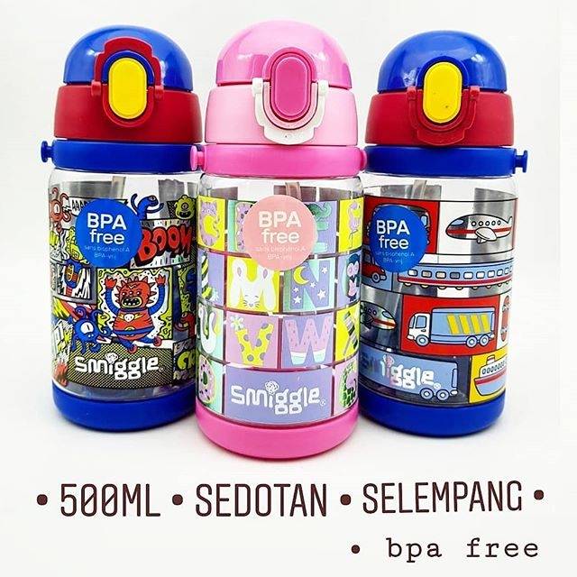 Botol minum anak sedotan 500ml