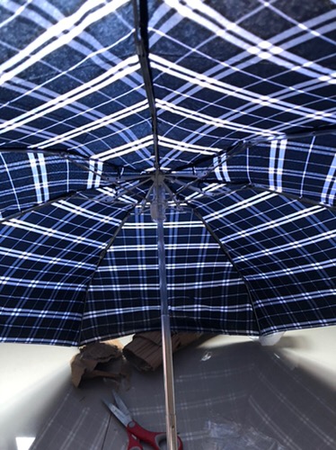 Jktumbrella - Payung Lipat 5 Kotak Kotak / Kecil / Mini / Tas / Ringan - 503