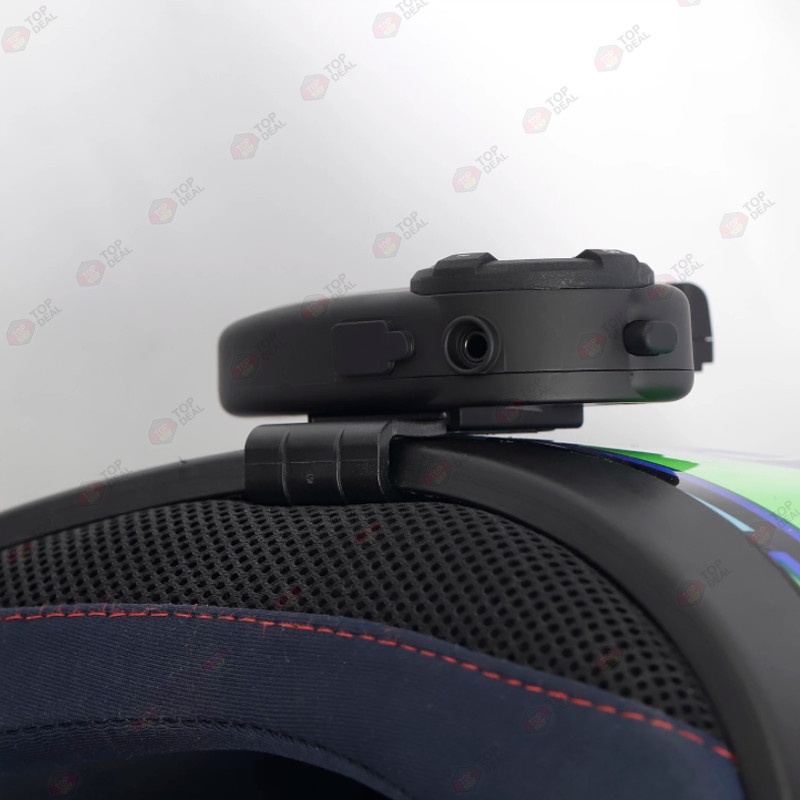 EJEAS Q7 Bluetooth 5.0 FM Radio Intercom 7 helm upgrade dr V6 Pro-6