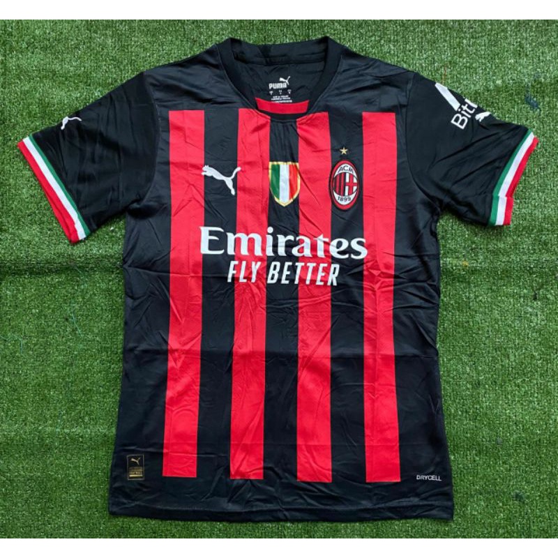 JERSEY BOLA MILAN HOME 2021 /  2022 BAJU BOLA GRADE IMPORT 21-22 & 2022 /  2023 22-23
